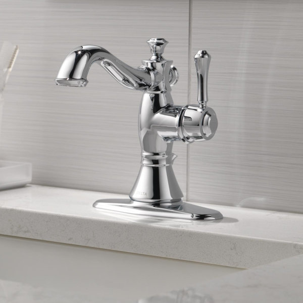 Delta Cassidy Single Hole Bathroom Faucet with Drain Assembly & Reviews